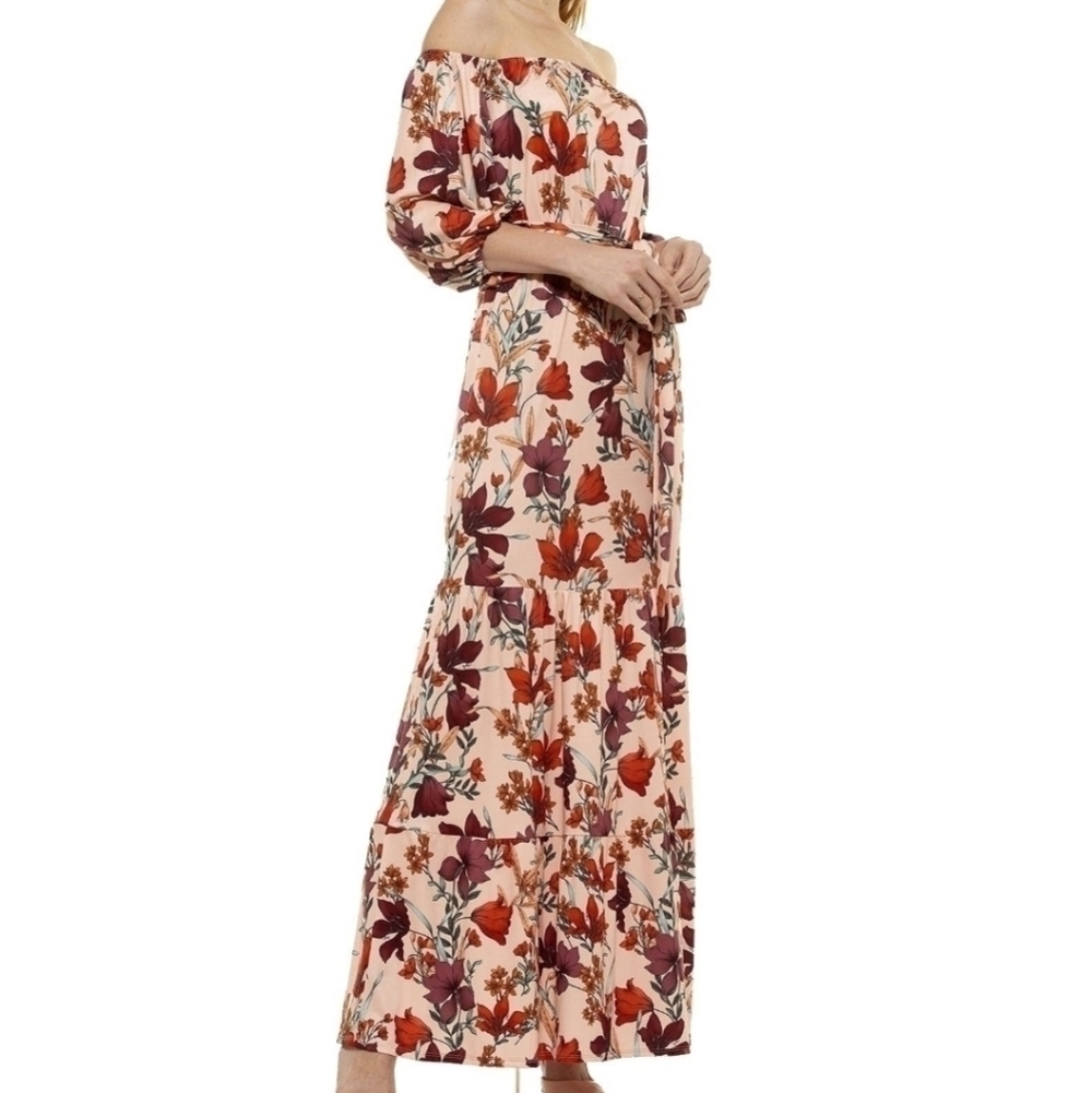Alexia Admor Floral Party Maxi Dress S